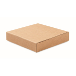 Set de 6 adornos de Navidad de madera con cordón para colgar Xmas Tree color madera segunda vista