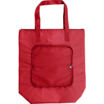 Bolsa nevera personalizada barata de poliéster 210T Fresh color rojo segunda vista