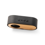 Altavoz bluetooth 5.0 con función radio y caja de regalo BiRectangle color negro cuarta vista