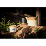 Taza de cerámica con tapa de bambú de 230ml Small Cover primera vista