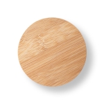 Tetera de cerámica con tapa y asa de bambú 700ml Home color blanco roto quinta vista