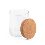 Tarro de vidrio borosilicato para comida 700ml Crystal Cookies color natural tercera vista