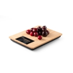 Báscula digital para cocina de hasta 5kg con acabado de madera Bake color natural tercera vista