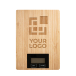 Báscula digital para cocina de hasta 5kg con acabado de madera Bake vista principal