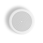 Altavoz BT 5.0 de materiales reciclados con LED exterior Recyclo color blanco primera vista