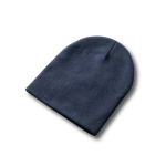 Gorro de invierno personalizable unisex elástico RPET Sweden color azul marino