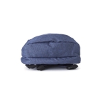 Mochila de poliéster con cintas acolchadas y ajustables Classic color azul segunda vista