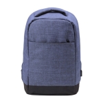 Mochila antirrobo bicolor de poliéster para portátil de 13'' Oxford color azul primera vista