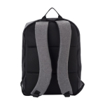 Mochila antirrobo con espalda y tirantes acolchados para PC 15” color gris tercera vista