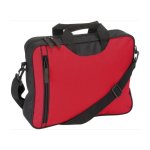 Portadocumentos para empresas con asa y bandolera Congress color rojo segunda vista