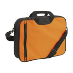 Portadocumentos para empresas con asa y bandolera Congress color naranja segunda vista