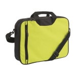 Portadocumentos para empresas con asa y bandolera Congress color verde claro segunda vista