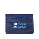 Portadocumentos A4 de nailon 70D con cierre de cremallera Nylon vista de impresión