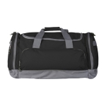 Bolsa deportiva en poliéster 600D con diversos bolsillos Academy color negro segunda vista