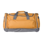 Bolsa deportiva en poliéster 600D con diversos bolsillos Academy color naranja segunda vista