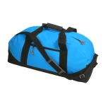 Bolsas de deporte de poliéster 600D en color llamativo Performance color azul claro segunda vista