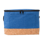 Bolsa térmica con detalle de corcho para 12 latas Exclusive color azul primera vista