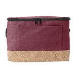 Bolsa térmica con detalle de corcho para 12 latas Exclusive color rojo primera vista