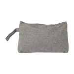 Neceser de merchandising de policanvas con detalles en color Grey color naranja primera vista