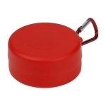 Vaso plegable para guardar pastillas de 220ml Pillcup Colors color rojo tercera vista