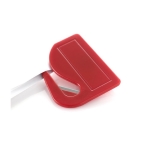 Abrecartas de plástico con hoja de metal para regalar a clientes Colors color rojo tercera vista