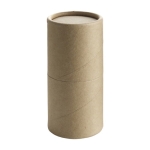 Estuche con lápices de colores, ceras y sacapuntas Pencils & Crayons color marrón segunda vista