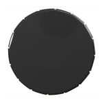 Lata personalizable con 40 pastillas de menta sin azúcar Clic Clac color negro primera vista