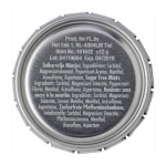 Lata personalizable con 40 pastillas de menta sin azúcar Clic Clac color plateado primera vista