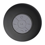 Altavoz multifunción de plástico engomado de colores color negro primera vista