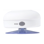 Altavoz multifunción de plástico engomado de colores color blanco segunda vista