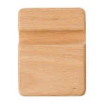 Soporte cuadrado para móvil de bambú para la oficina Bamboo color madera primera vista