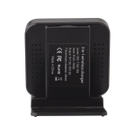 Cargador inalámbrico con soporte ajustable de altura Adjust color negro primera vista