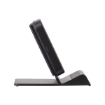 Cargador inalámbrico con soporte ajustable de altura Adjust color negro tercera vista