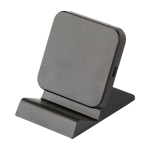 Cargador inalámbrico con soporte ajustable de altura Adjust color negro cuarta vista