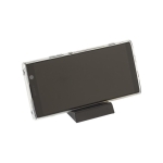 Cargador inalámbrico con soporte ajustable de altura Adjust color negro octava vista