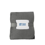 Manta personalizada con tacto de piel de borrego 190 g/m2 Soft Touch vista de impresión