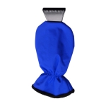 Guante raspador de hielo personalizado con guante acolchado Adjust color azul real segunda vista