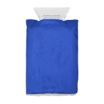 Guantes rascadores de hielo de diferentes colores con el logotipo color azul real primera vista