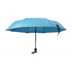 Paraguas plegable automático con funda diferentes colores Ø97 Rainy color azul claro primera vista