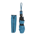 Paraguas plegable automático con funda diferentes colores Ø97 Rainy color azul claro segunda vista