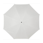 Paraguas automático poliéster 190T con puño de madera ø105 Auto Woody color blanco primera vista