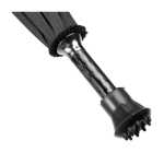 Elegante paraguas automático con 8 paneles Ø115 Auto Charles Dickens® color negro tercera vista