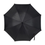 Paraguas de nilón 190T con ribete reflectante Ø105 Auto Reflective color negro segunda vista