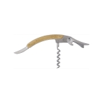 Abrebotellas con tres funciones Sacacorchos Bambú Multifunction color madera primera vista