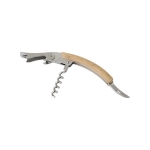 Abrebotellas con tres funciones Sacacorchos Bambú Multifunction color madera quinta vista