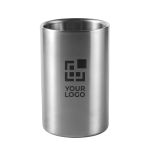 Cubitera isotérmica cilíndrica de acero inoxidable 1,5L Inox vista de impresión