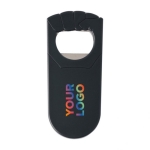 Abrebotellas de plástico y metal con forma de puño Fortis Colors color negro segunda vista
