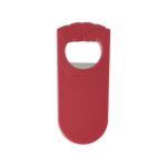 Abrebotellas de plástico y metal con forma de puño Fortis Colors color rojo primera vista