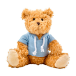 Osito de peluche de poliéster suave con sudadera y ojos bordados quinta vista