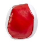 Pelota de malabarista antiestrés personalizada con logo Juggler color rojo primera vista